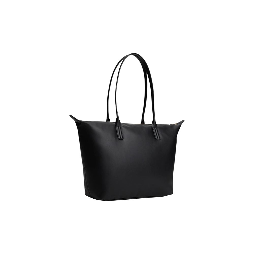 Black Recycled Polyester Handbag