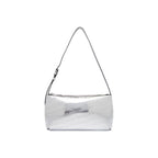 Silver Polyethylene Handbag