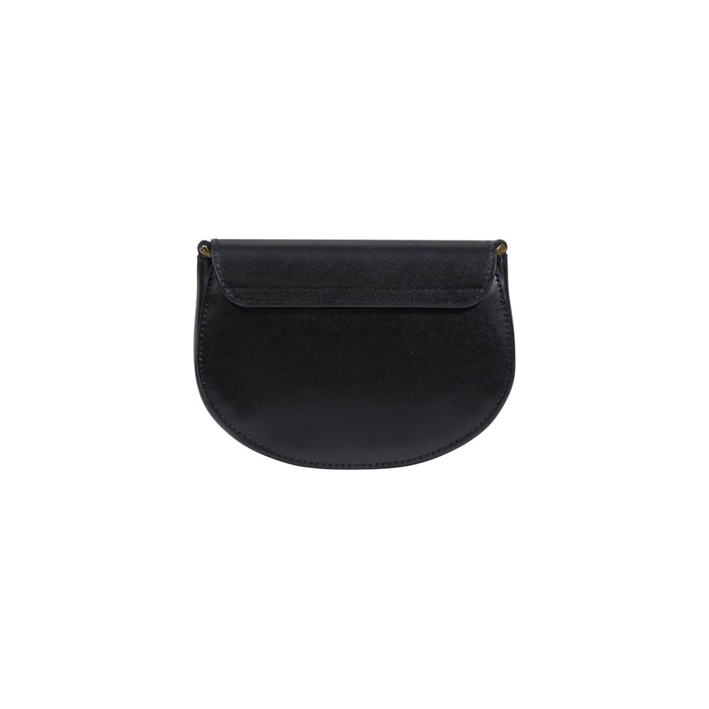Black Leather Handbag