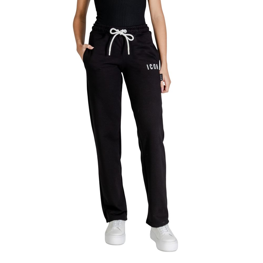 Black Cotton Joggers (Workout Pants)