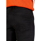 Gray Cotton Skinny Pants