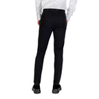 Black Cotton Skinny Pants