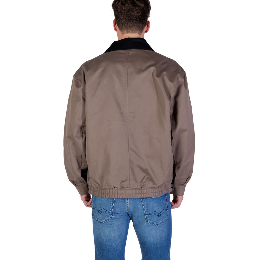 Brown Cotton Bomber