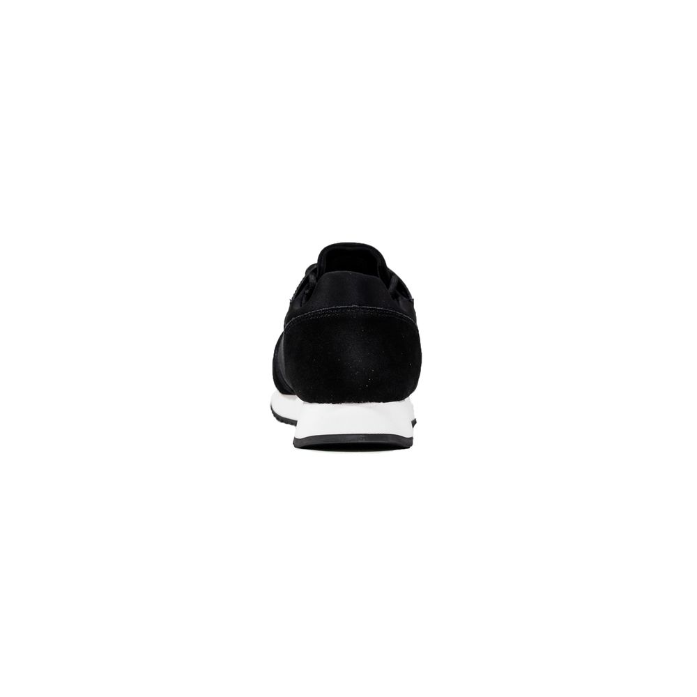 Black Polyamide Athletic Sneakers