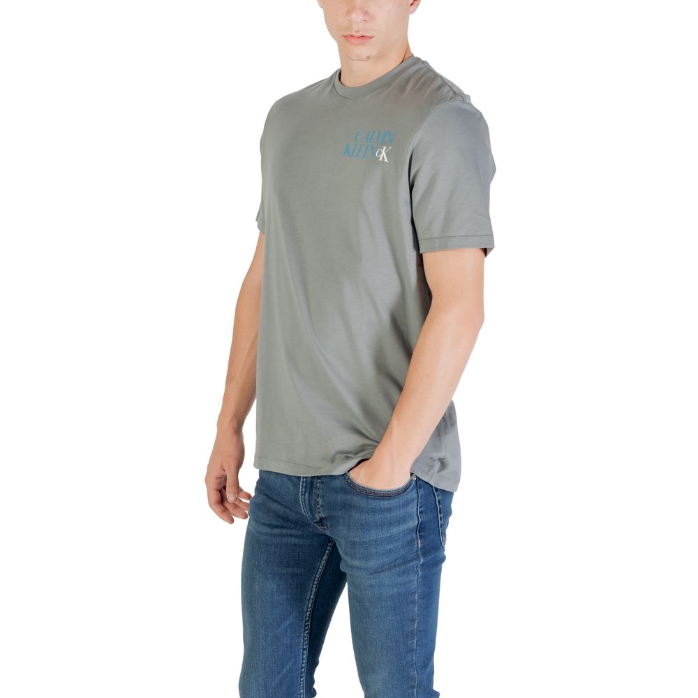Gray Cotton T-Shirt