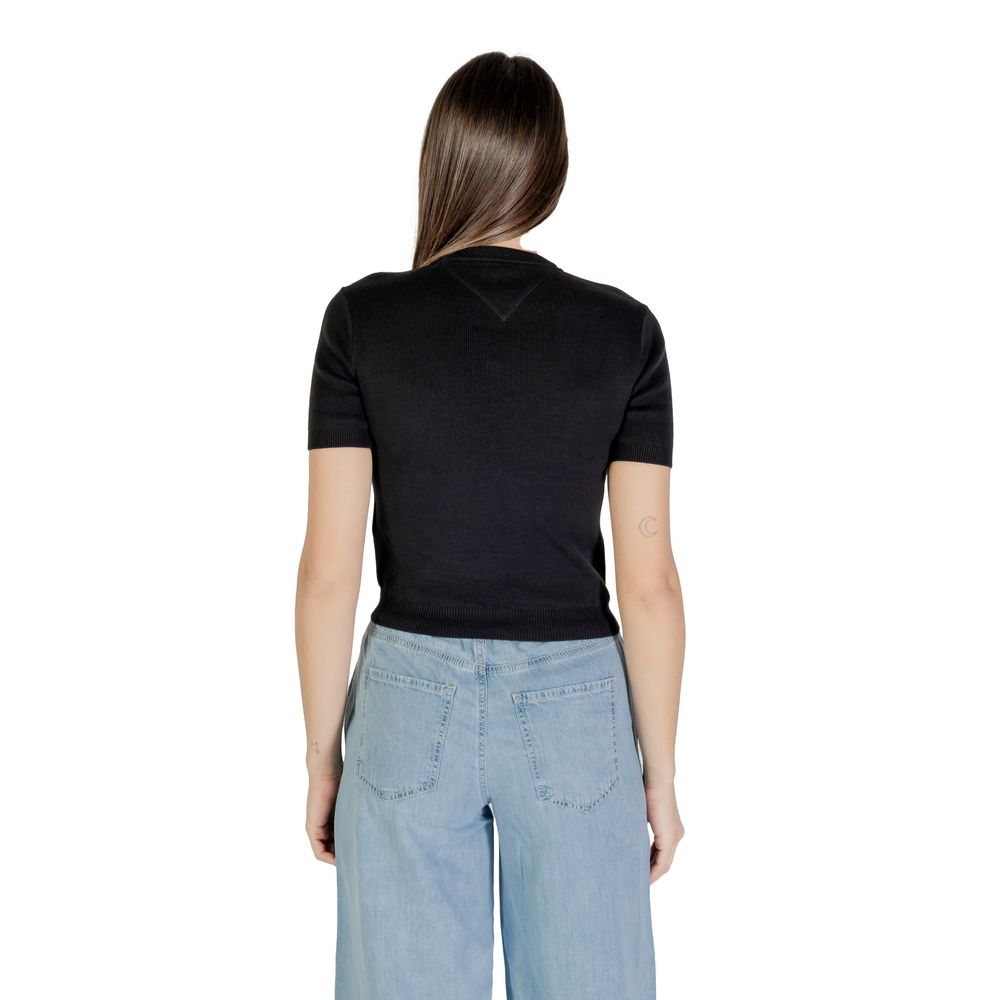 Black Recycled Cotton T-Shirt