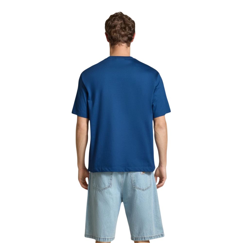 Blue Cotton T-Shirt