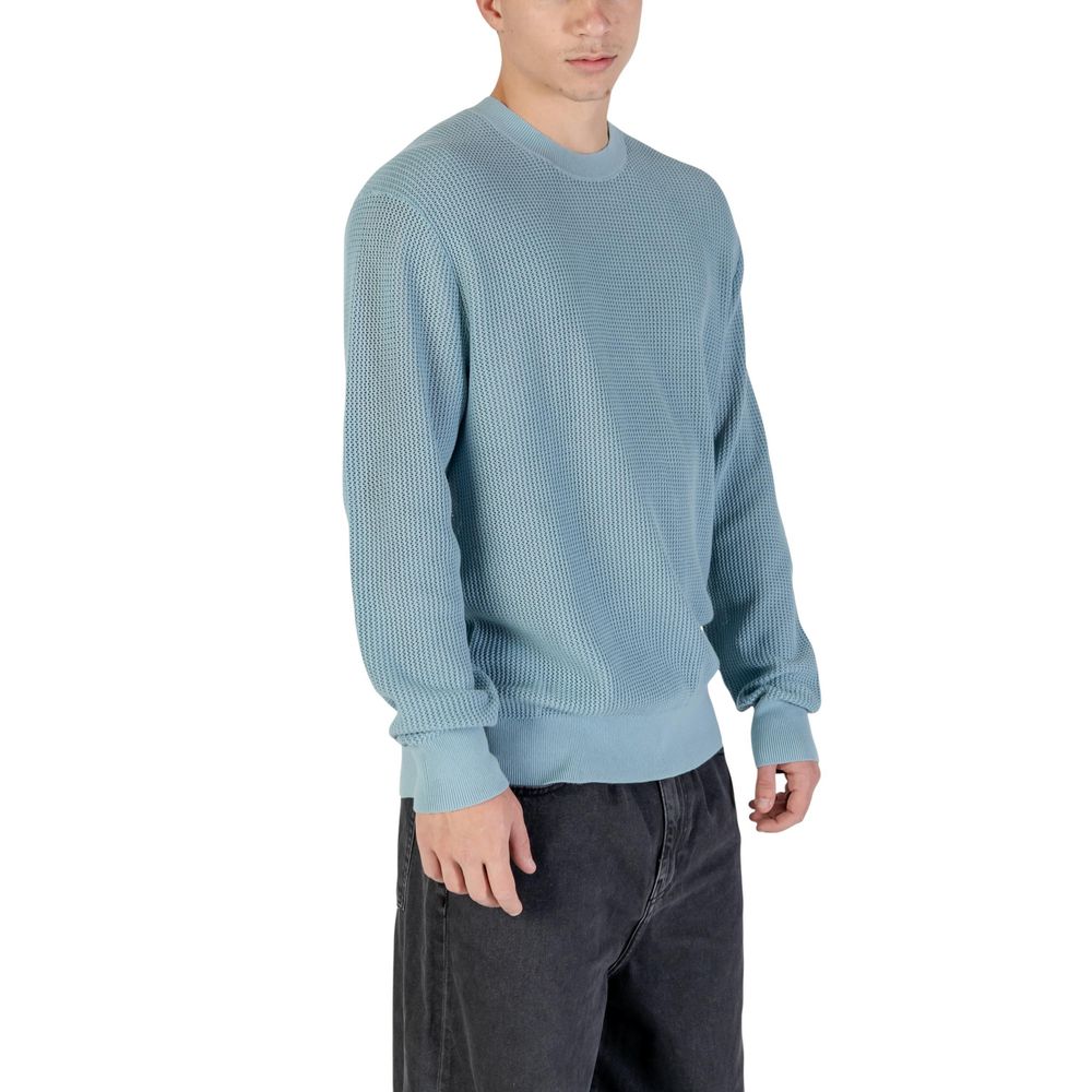 Blue Cotton Sweatshirt
