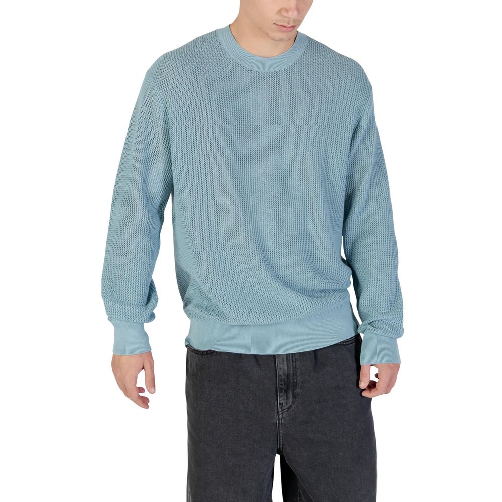 Blue Cotton Sweatshirt