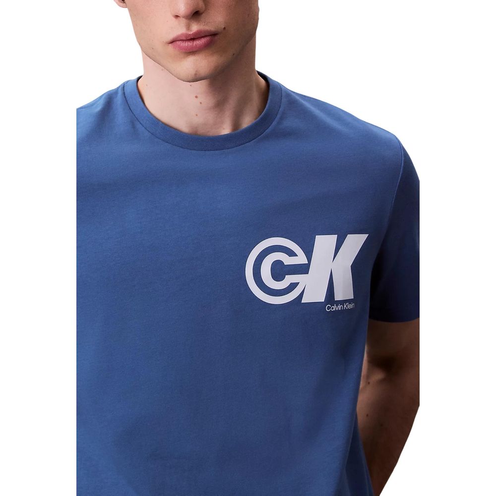 Blue Cotton T-Shirt
