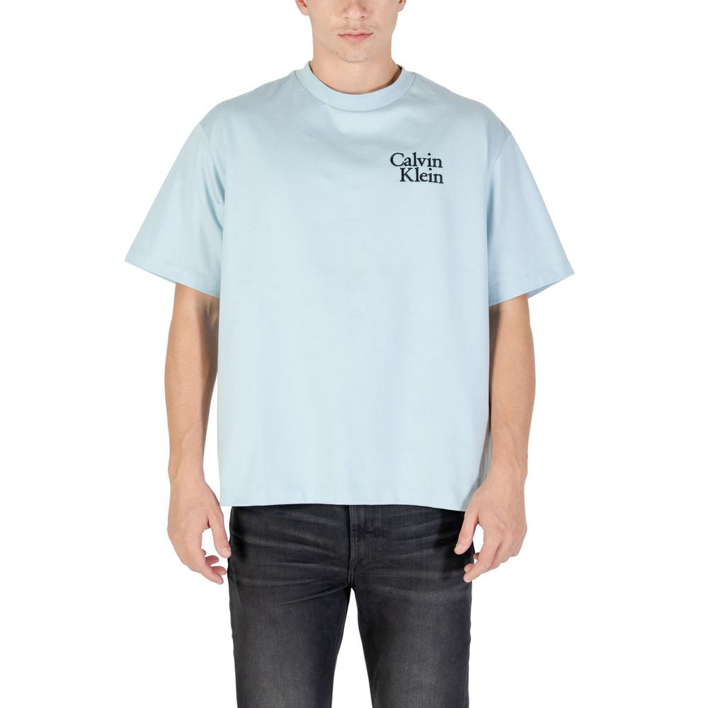 Blue Cotton T-Shirt