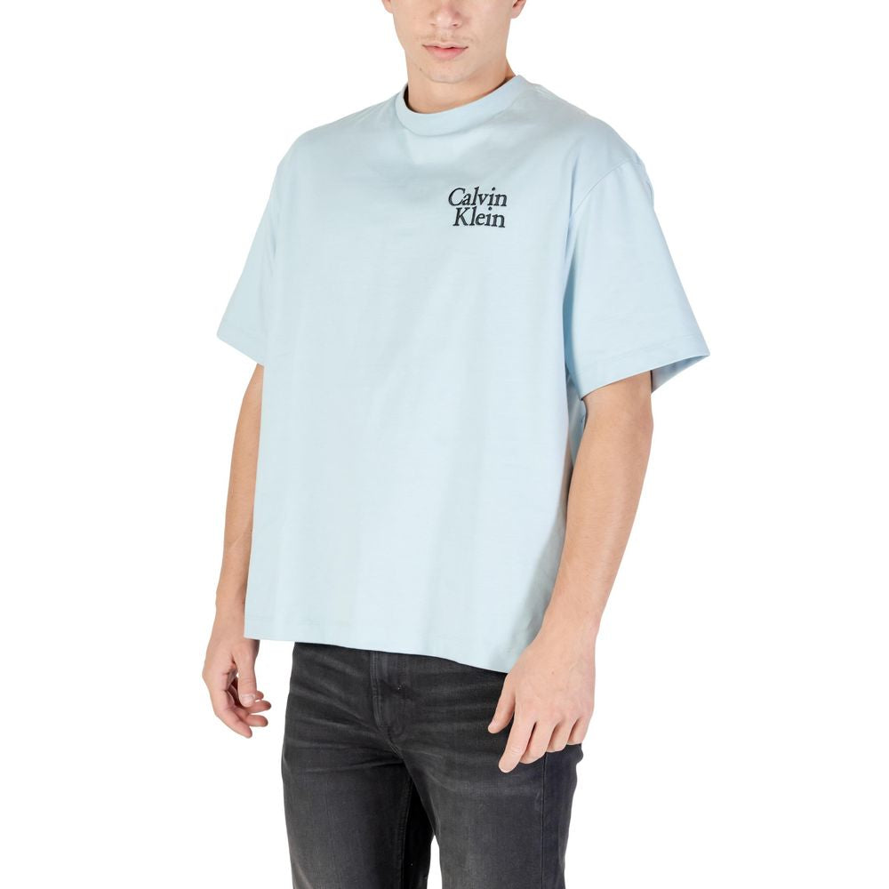 Blue Cotton T-Shirt