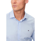 Blue Organic Cotton Dress Shirt
