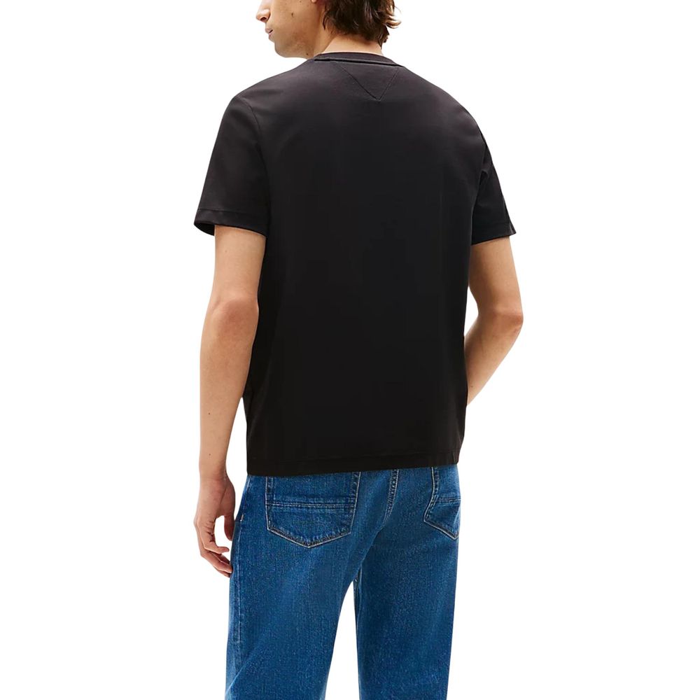 Black Cotton T-Shirt