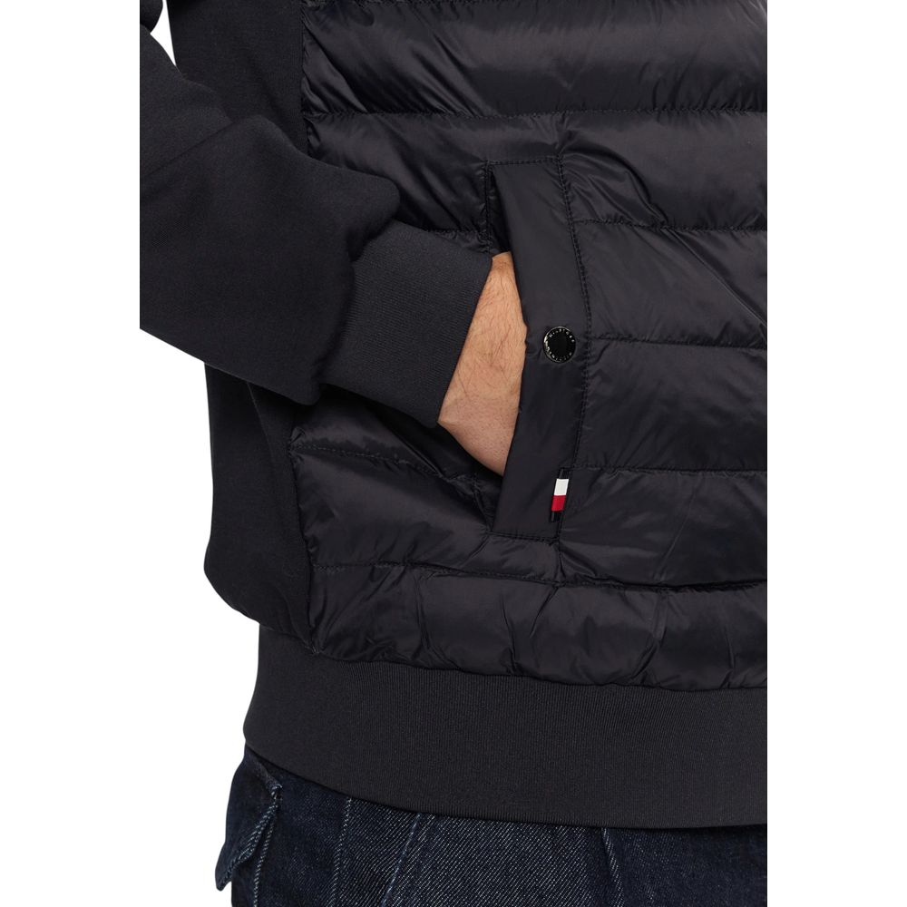 Blue Recycled Cotton Coat