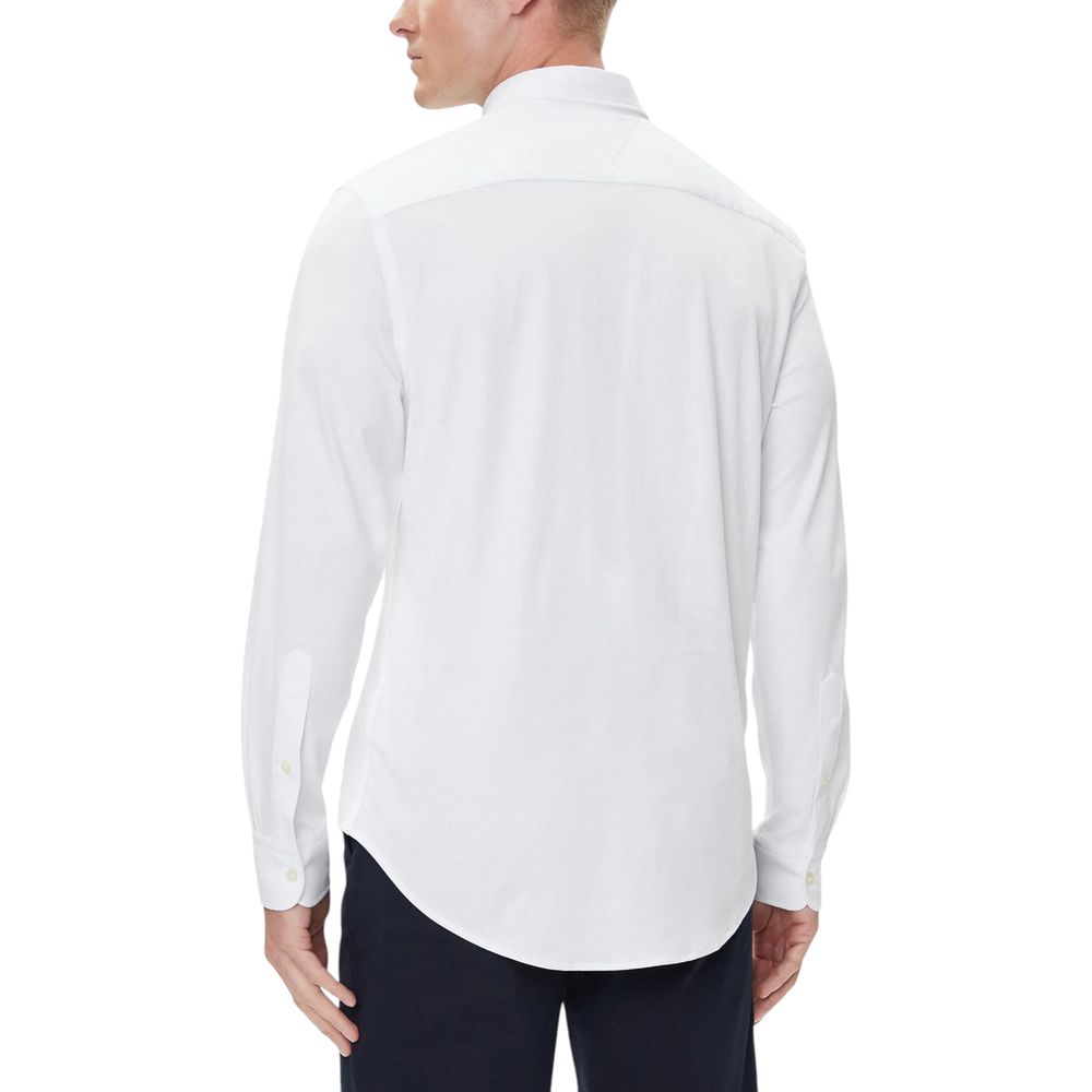 White Cotton Dress Shirt