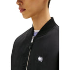 Black Recycled Cotton Bomber