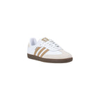 Beige Artificial Leather Athletic Sneakers