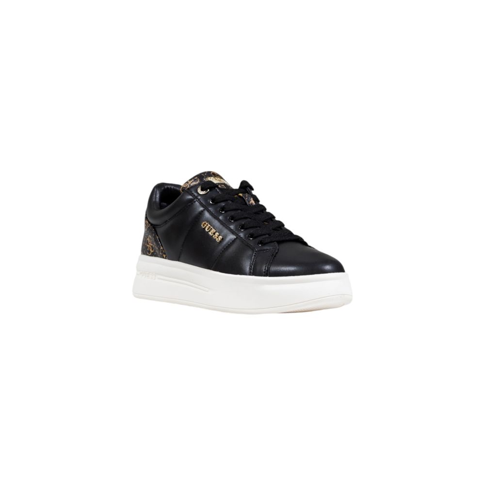 Bicolor Polyester Low Top Sneakers