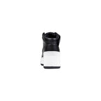 Black Polyethylene Platform Sneakers