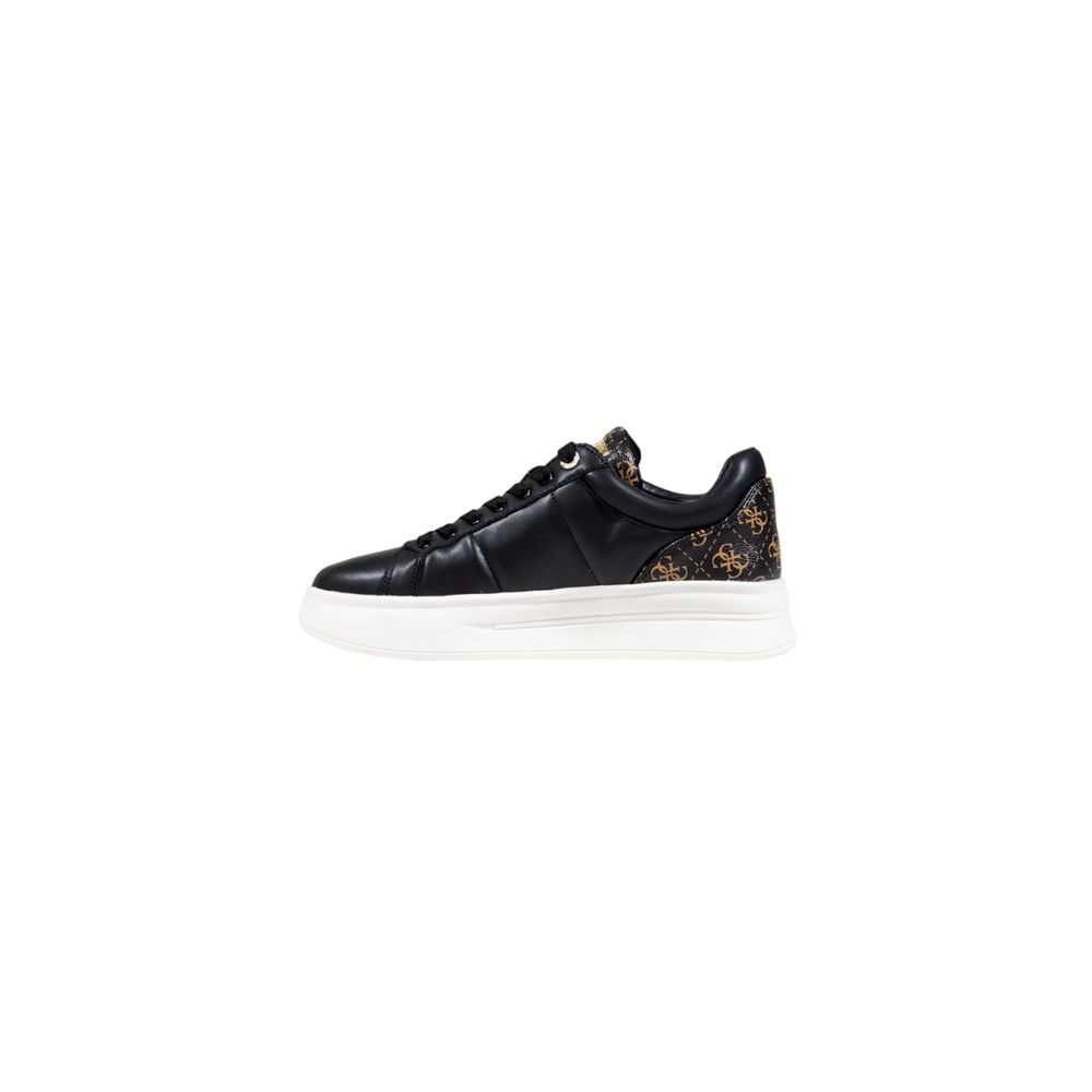 Bicolor Polyester Low Top Sneakers