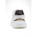 White Polyethylene Chunky Sneakers