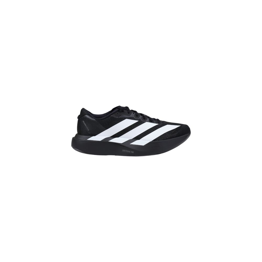 Black Synthetic Athletic Sneakers