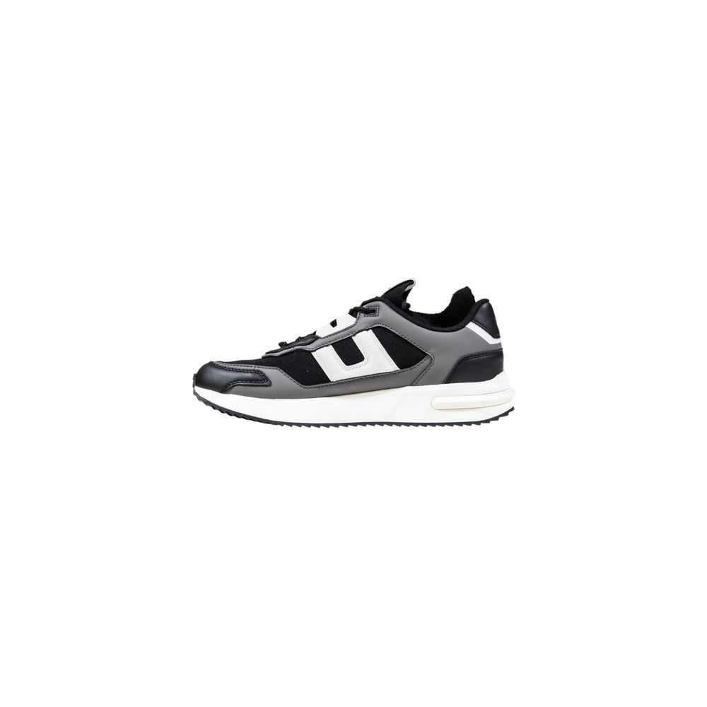 Bicolor Polyester Athletic Sneakers