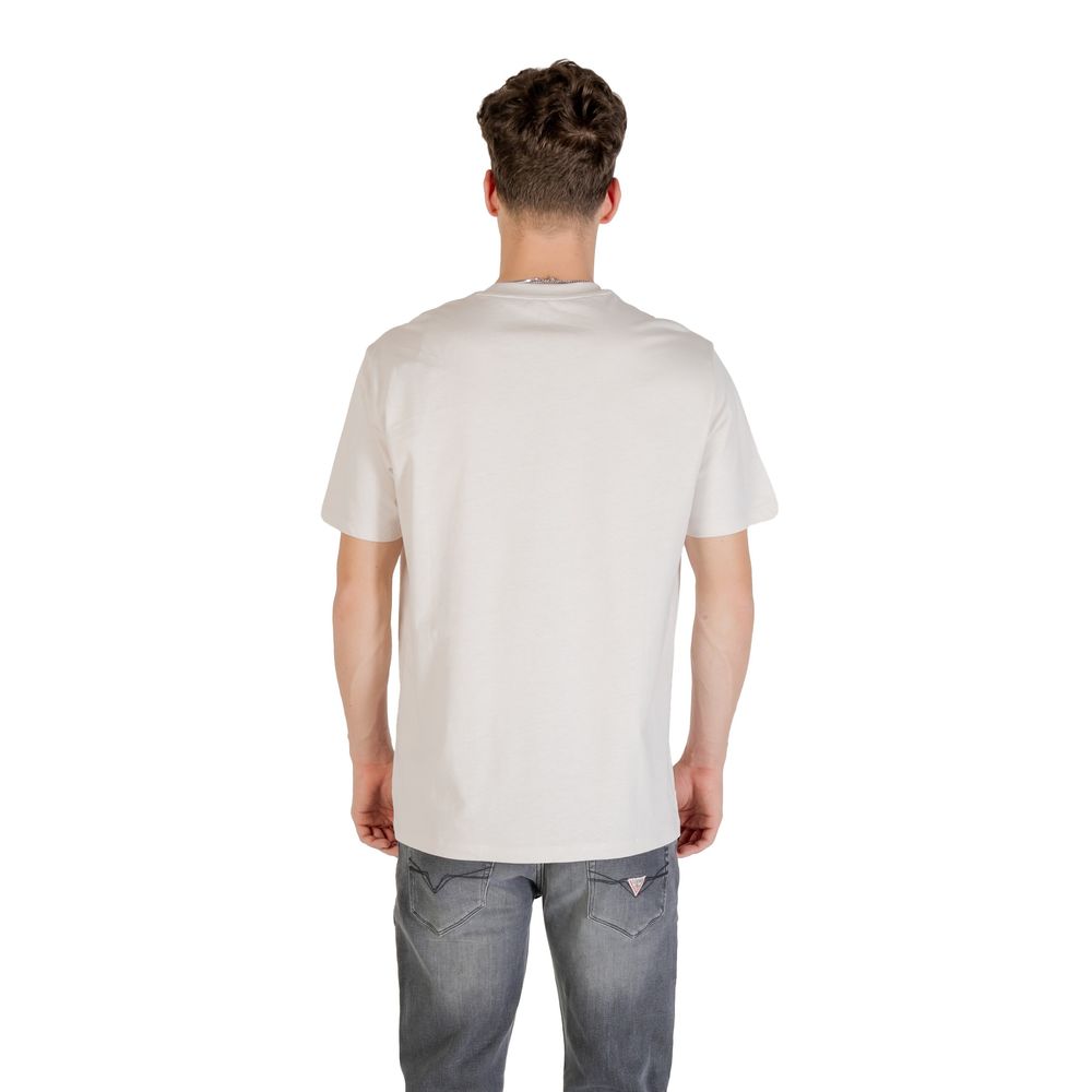 Beige Cotton T-Shirt