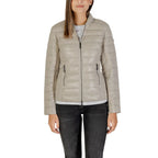 Beige Polyamide Coat