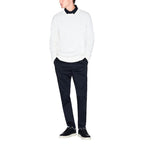 Cream Viscose Sweatshirt