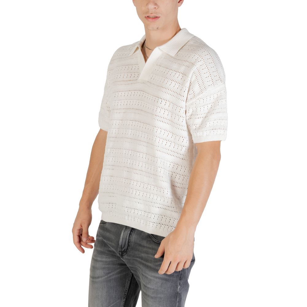 White Cotton Shortsleeve Shirt