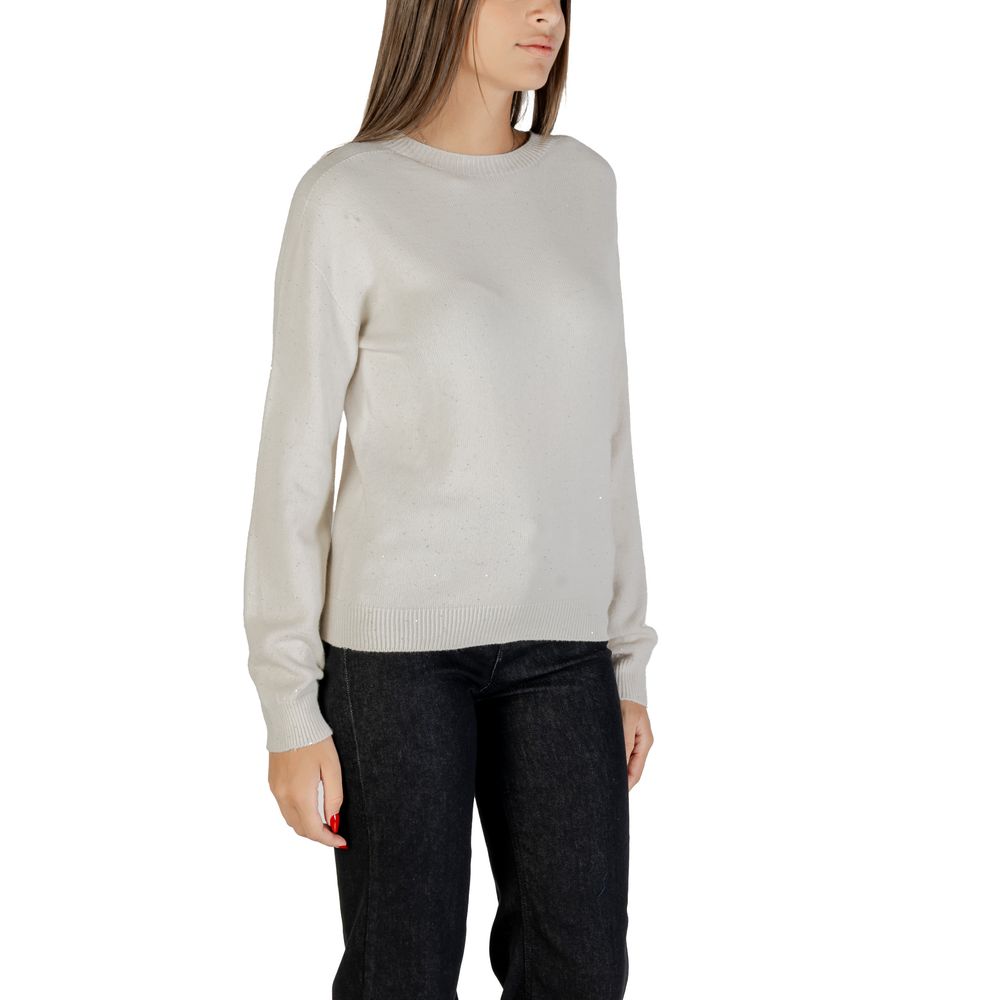 White Viscose Sweatshirt
