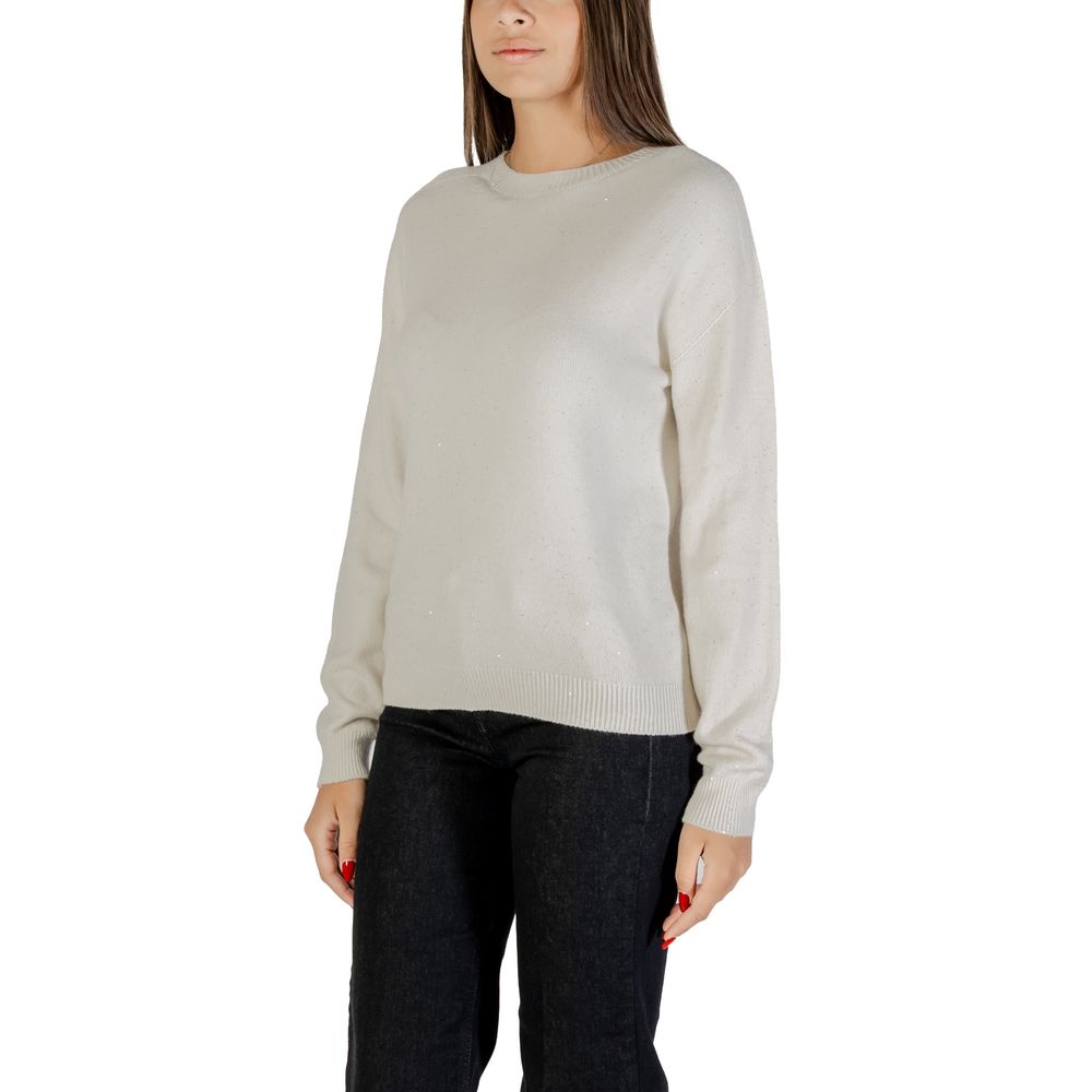 White Viscose Sweatshirt