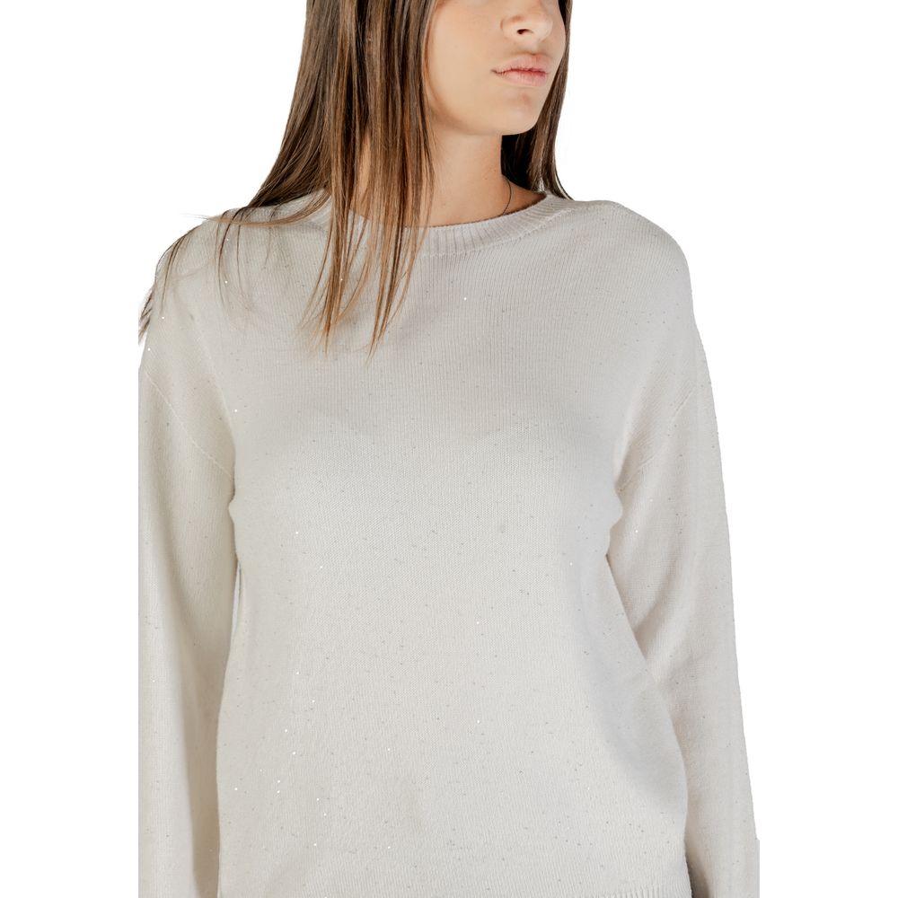 White Viscose Sweatshirt