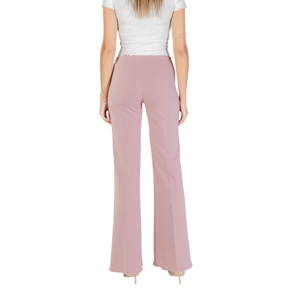 Multicolor Polyester Casual Pants