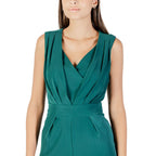 Bicolor Polyester Jumpsuit