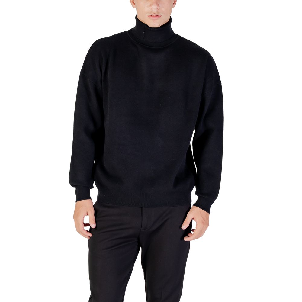 Black Viscose Sweatshirt