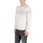 Beige Polyester Sweatshirt