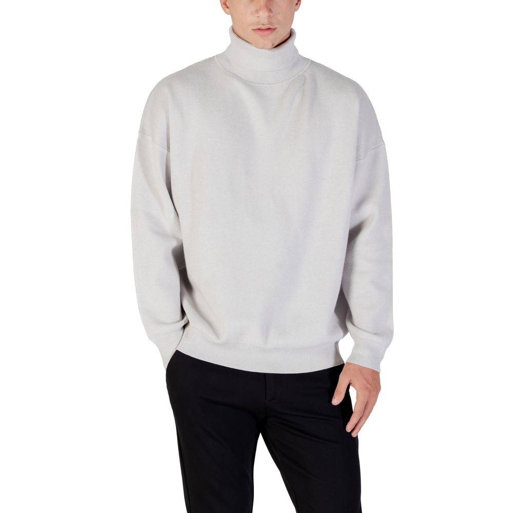 Gray Viscose Sweatshirt
