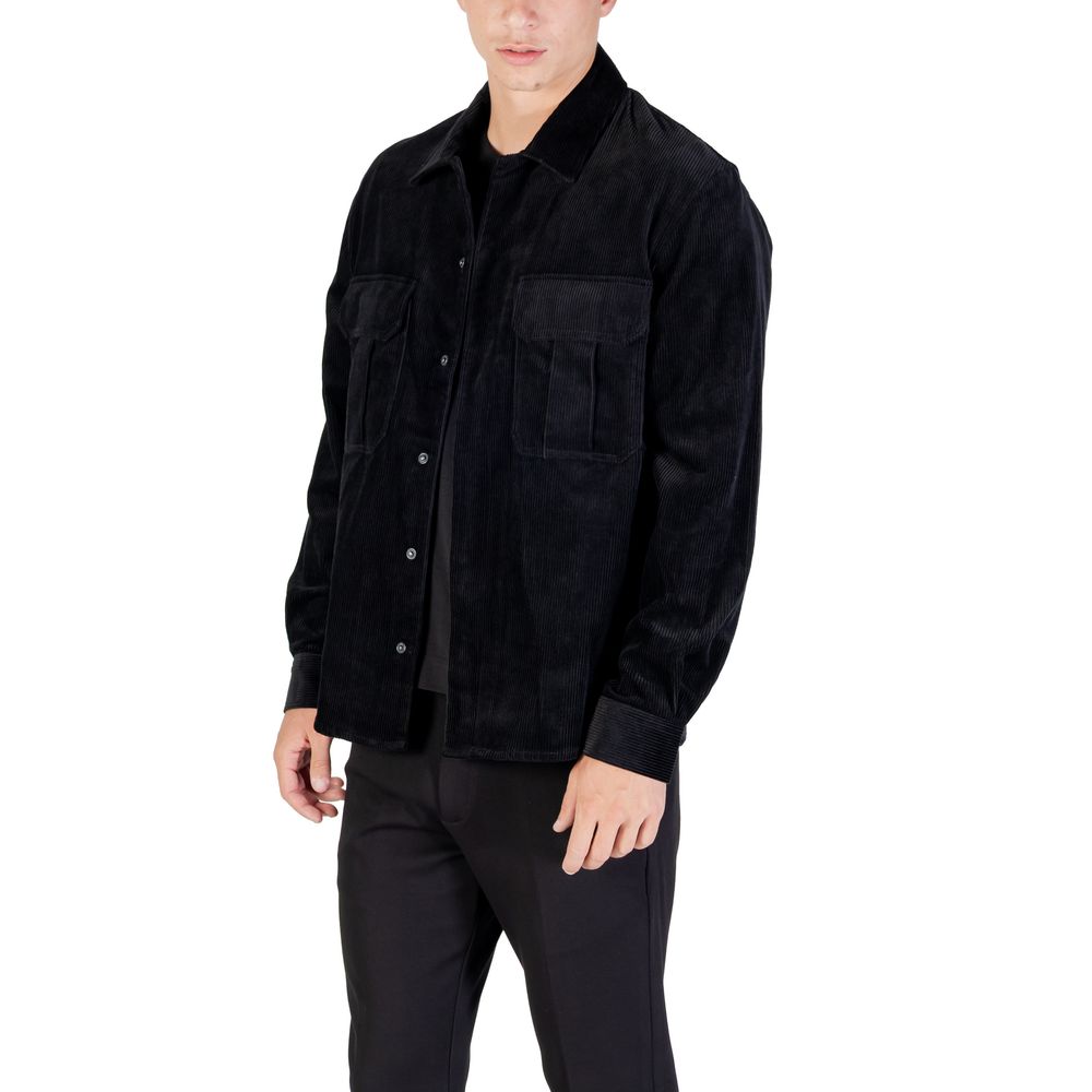 Black Cotton Shirt