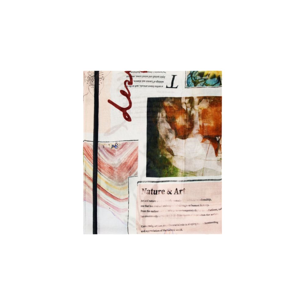 Bicolor Viscose Foulard