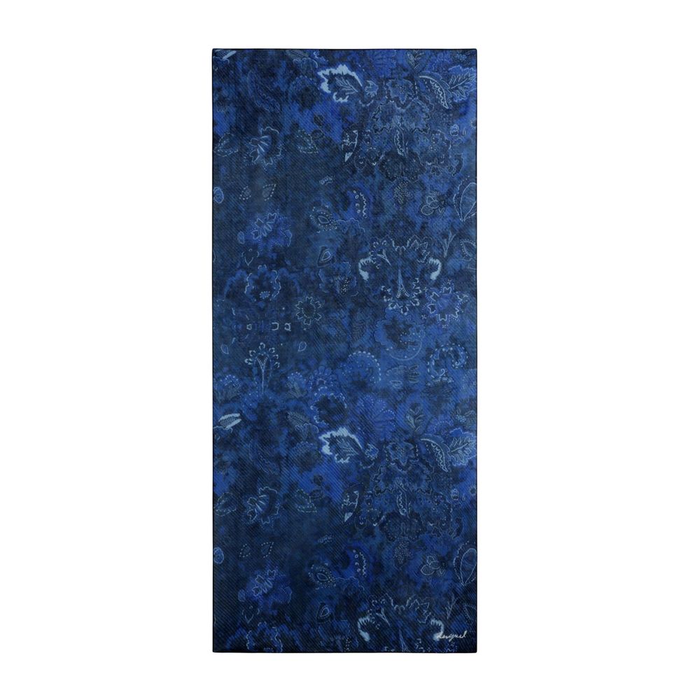 Blue Polyester Scarf