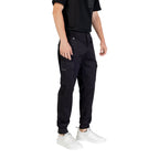 Black Viscose Casual Pants