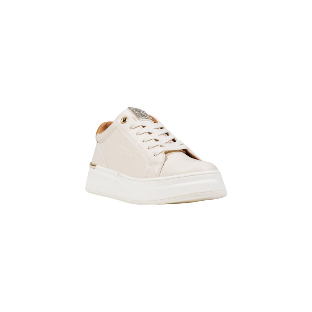 White Polyethylene Chunky Sneakers