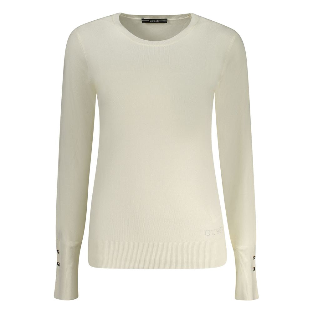 Bianco Viscosa Women Sweater