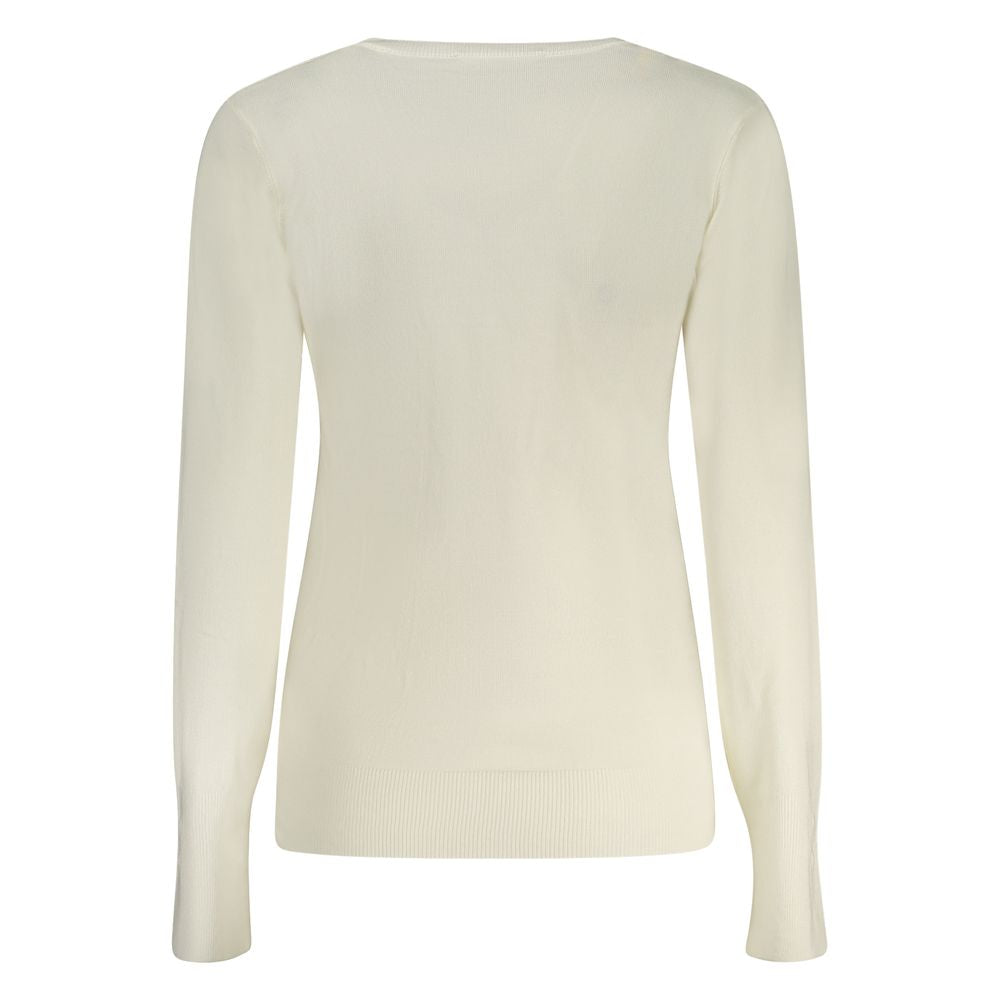 Bianco Viscosa Women Sweater