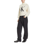 Beige Cotton Sweatshirt