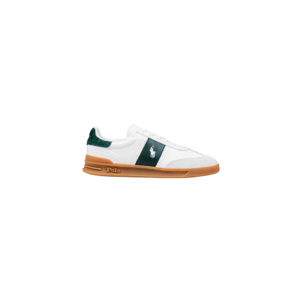 Bicolor Leather Low Top Sneakers