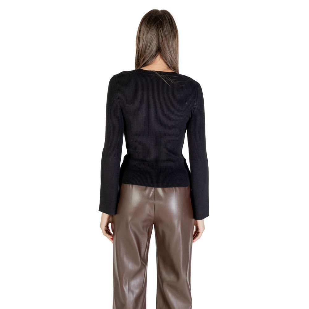 Black Viscose Sweatshirt